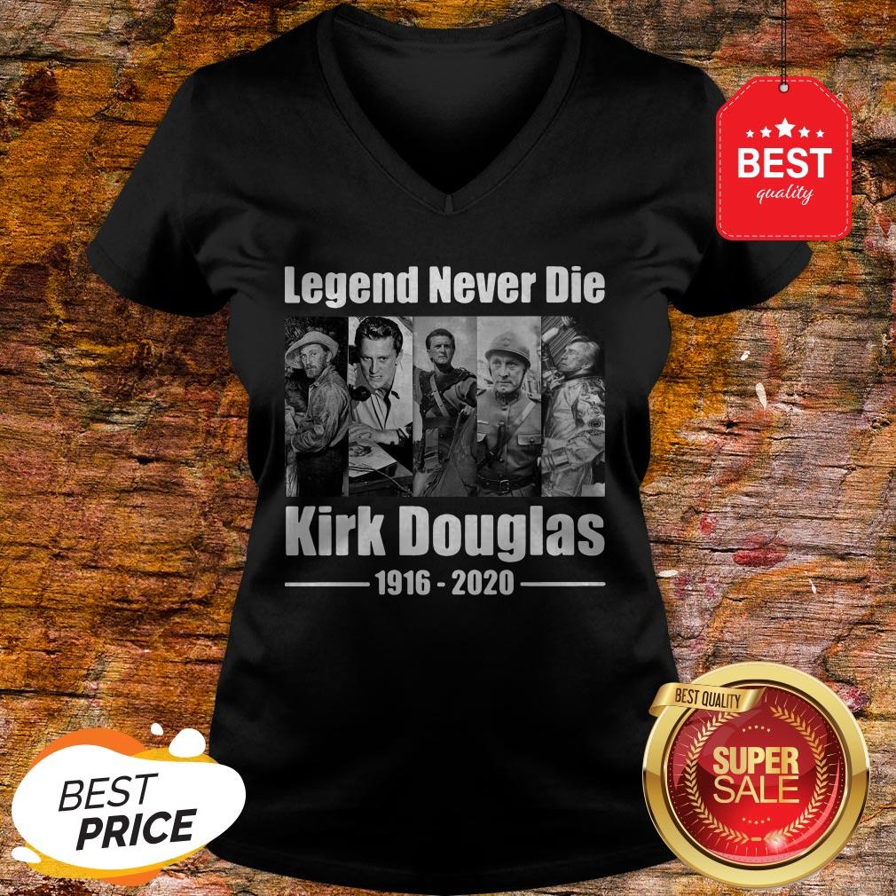 Official Legend Never Die Kirk Douglas 1916 2020 V-neck
