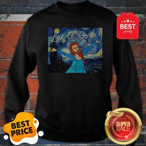 Official Let It Gogh Elsa Mashup Van Gogh Starry Night Sweatshirt