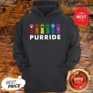 Official LGBT Cat Paws Purride Hoodie