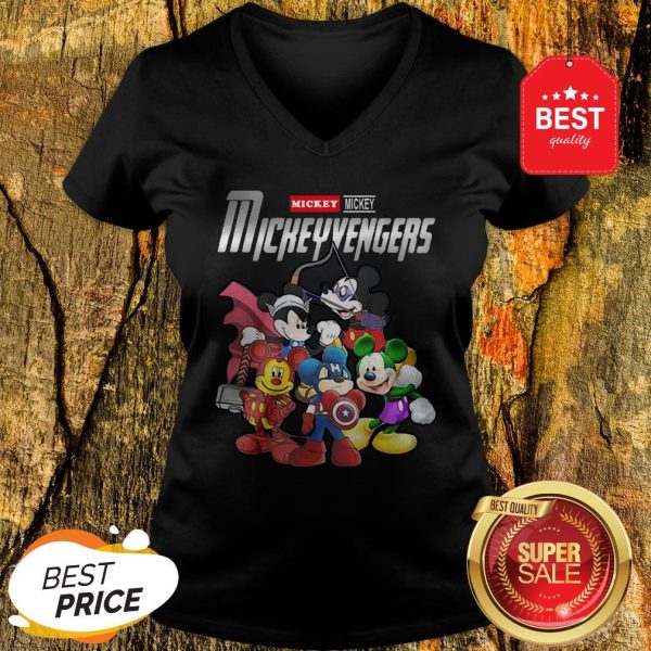 Official Marvel Mickey Mickeyvengers Avengers Endgame Disney V-neck