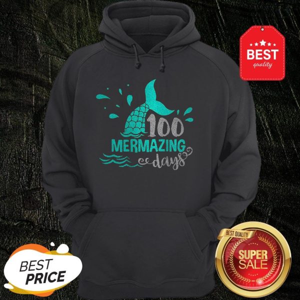 Official Mermaid 100 Mermazing Days Hoodie