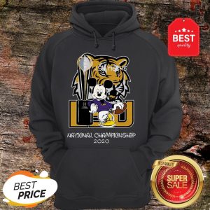 Official Mickey Mouse LSU Tigers National Championship 2020 Hoodie