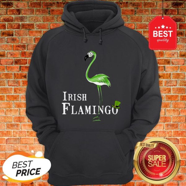 Official Rish Flamingo St. Patrick’s Day Hoodie