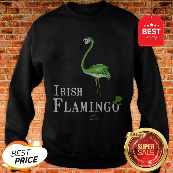 Official Rish Flamingo St. Patrick’s Day Sweatshirt