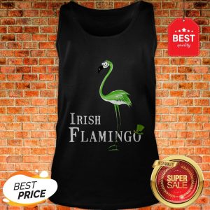Official Rish Flamingo St. Patrick’s Day Tank Top