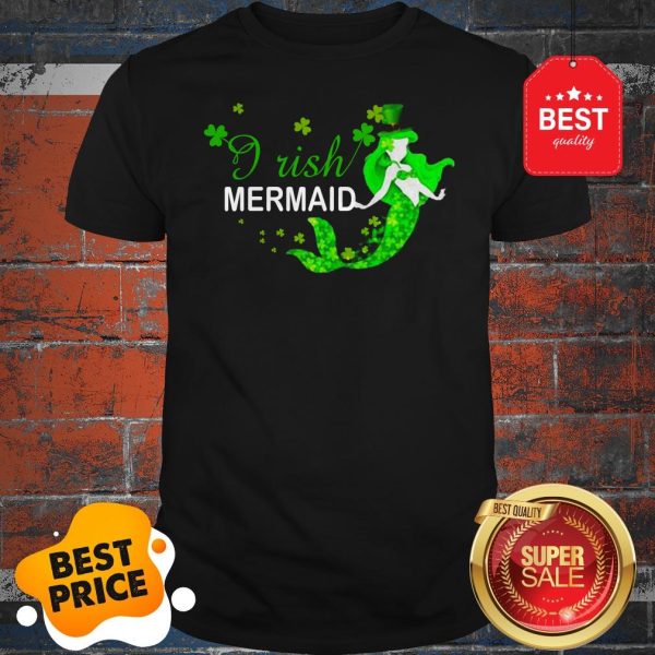 Official St Patrick’s Day Irish Mermaid Shirt