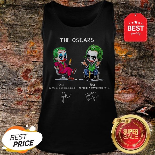 Official The Oscar 92nd Actor In Leading Role 81st Actor In A Supporting Role Tank Top