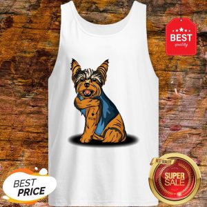 Official Yorkshire Terrier Tattoos I Love Mom Tank Top