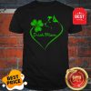 Premium Irish Mam Shamrock St Patrick Day Border Collie Dog Lover Shirt