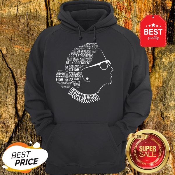 Pretty Be Independent RBG Silhouette Hoodie
