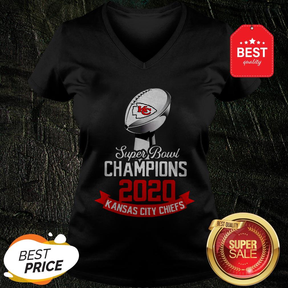 Super Bowl Champions 2020 Kansas City Chiefs V-neck