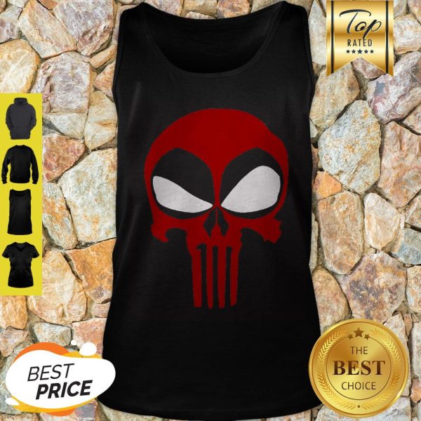 The Punisher And Deadpool Logo Mashup Tank Top