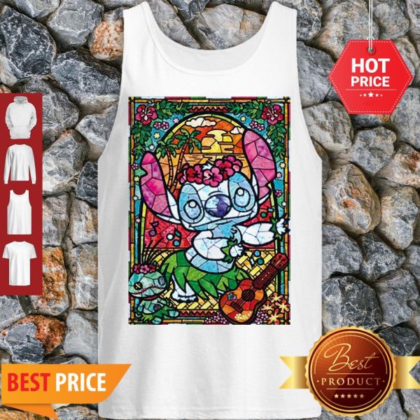Stained Glass Style Dancing Stitch Tank Top