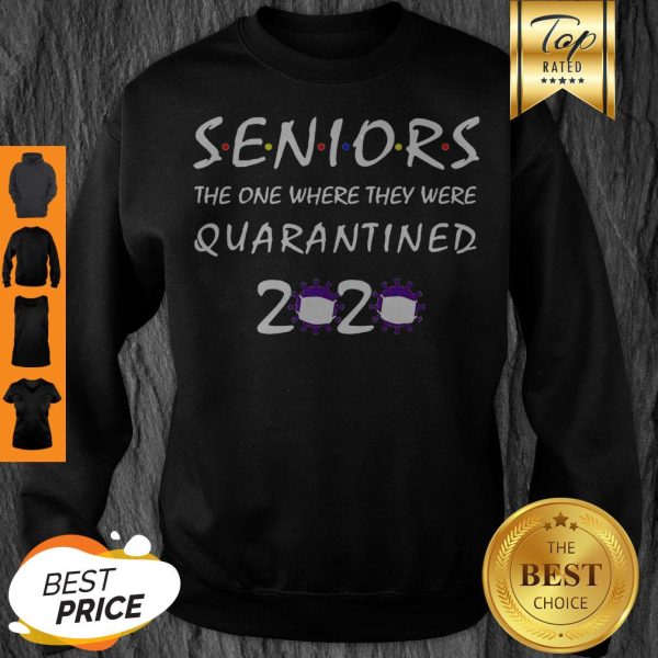 Seniors 2020 Graduating Class In Quarantined Coronavirus Sweatshirt