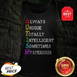 Autism Awareness Support Design Gift For Kids With Autism Tank Top