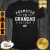 Beautiful Promoted To Grandad Est 2019 Mother’s Day Gifts Men Shirt