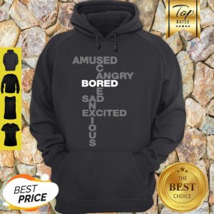 Bored Amused Angry Sad Excited Anxious Scared Ww Mood Hoodie