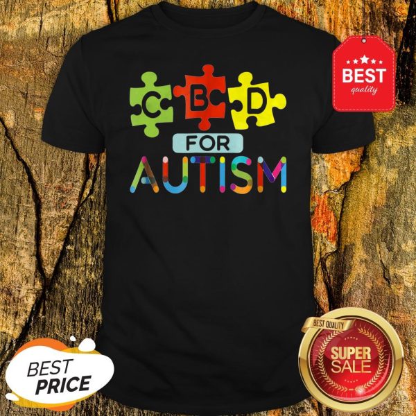 CBD For Autism Awareness Shirt Hemp Oil Puzzle Gift Shirt