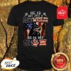 He Is Not Just A Rottweiler He Is My Son American Flag Shirt