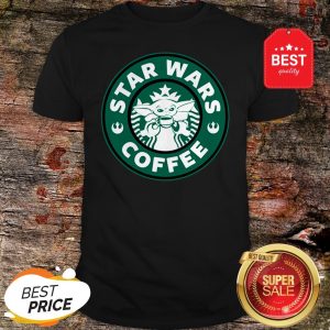 Official Baby Yoda Star Wars Coffee Starbucks Logo Shirt