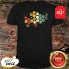 Official Honeycomb Rainbow Bee Vintage Shirt