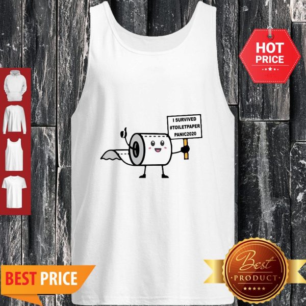 Official I Survived Toiletpaper Panic 2020 Tank Top