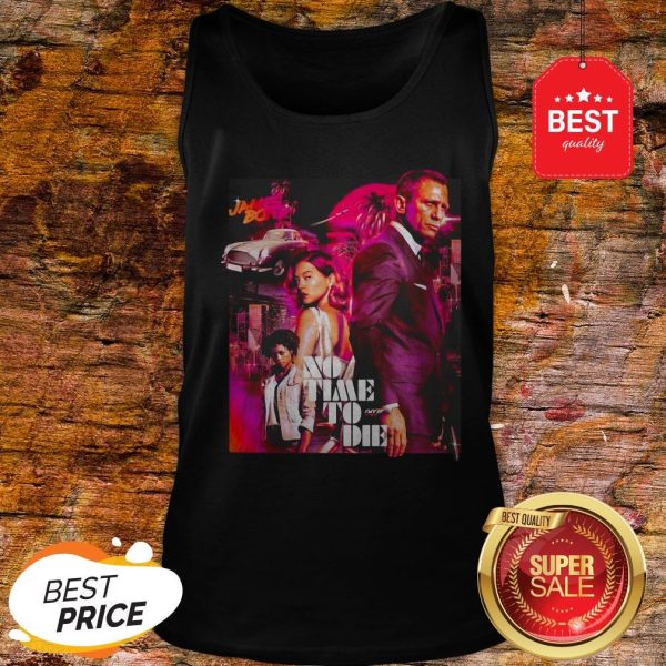 Official James Bond 007 No Time To Die Tank Top