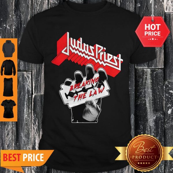 Official Judas Priest Breaking The Law Shirt