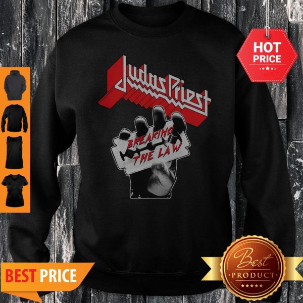 Official Judas Priest Breaking The Law Sweatshirt
