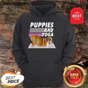 Official Juvenile Dog Puppies And Yoga Hoodie
