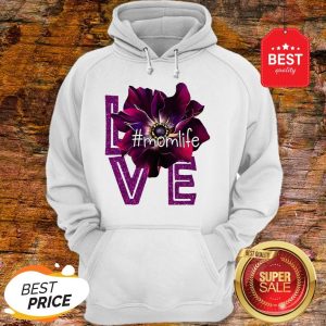 Official Love Momlife Anemone Purple Hoodie