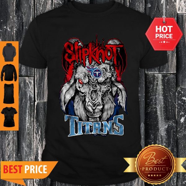 Official Slipknot Goat Tennessee Titans Shirt