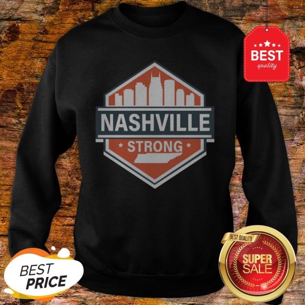 Official Tornado Nashville Strong I Believe In Tennessee Sweatshirt