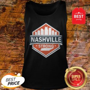 Official Tornado Nashville Strong I Believe In Tennessee Tank Top