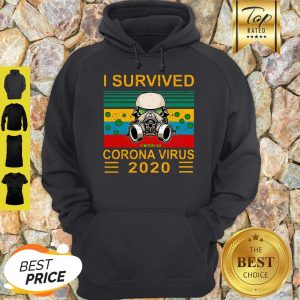 Stormtrooper I Survived Covid-19 Coronavirus 2020 Vintage Hoodie - Design By Rulestee.com