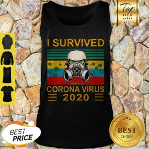 Stormtrooper I Survived Covid-19 Coronavirus 2020 Vintage Tank Top - Design By Rulestee.com