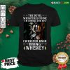 The Devil I Whisper Back Bring Whiskey Irish St. Patrick’s Day Shirt - Design By Rulestee