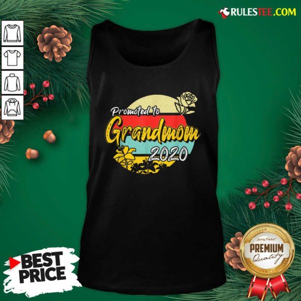 Top Promoted To Grandmom Est 2020 Mothers Day Gifts New Grandma Tank Top - Design By Rulestee