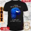 Nice Skull I Think Social Distancing Is Spelled Scuba Diving Shirt