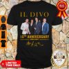 IL Divo Operatic Pop Band 16th Anniversary 2004-2020 Signature Shirt