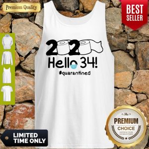 Official Nice 2020 Hello 34 #Quarantined Tank Top