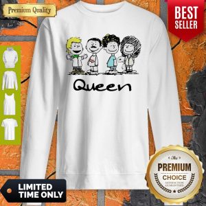 Nice Queen Band Peanuts Snoopy And Friends Sweatshirt