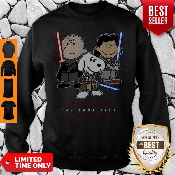 Snoopy Peanuts The Last Jedi Wars Sweatshirt