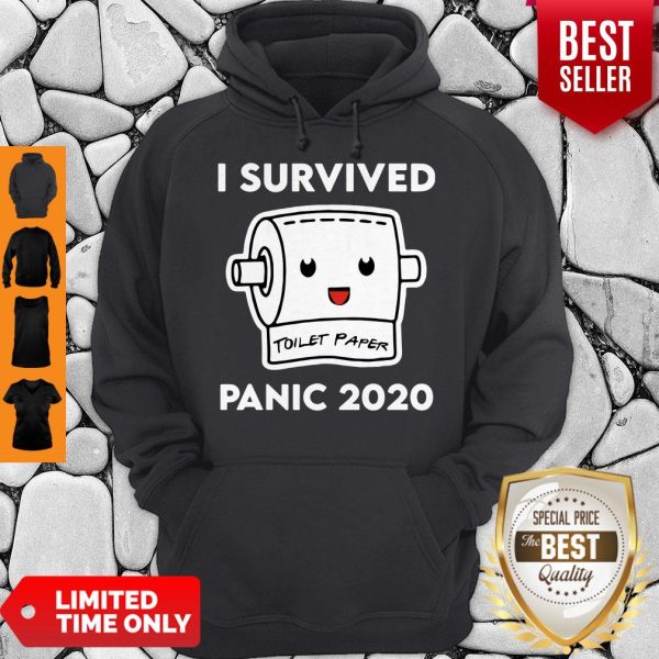 Official I Survived Panic 2020 Toilet Paper Hoodie