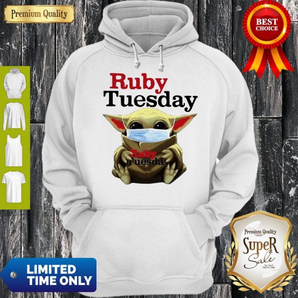 Star Wars Baby Yoda Hug Ruby Tuesday Covid-19 Hoodie
