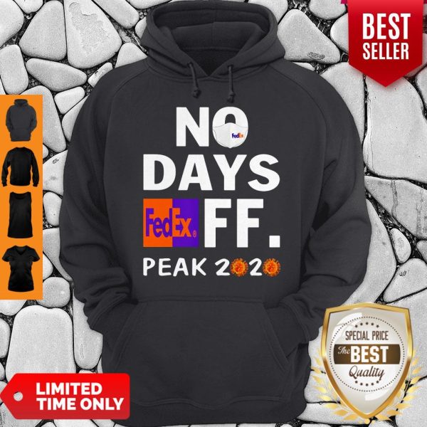 Official No Days FedEx Ff Peak 2020 Virus Mask Hoodie