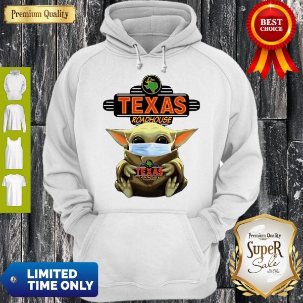 Star Wars Baby Yoda Hug Texas Roadhouse Covid-19 Hoodie