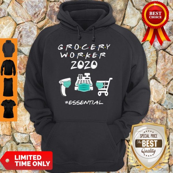 Official Grocery Worker 2020 Essential Hoodie