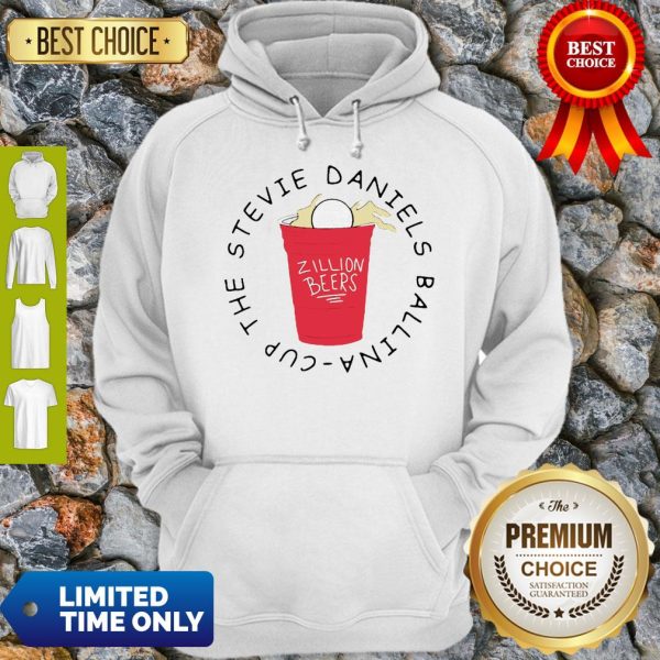 Official Zillion Beers Cup The Stevie Daniels Ballina Hoodie