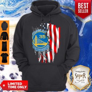 Official Golden State Warriors Inside American Flag Hoodie